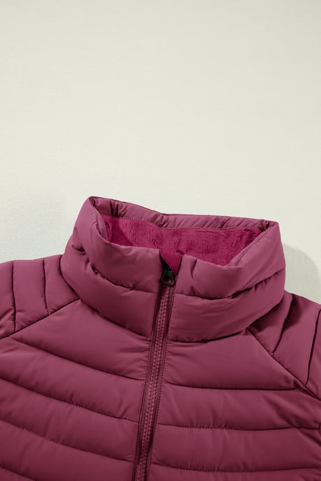 Chaqueta Acolchada con Cuello Alto - Image 3