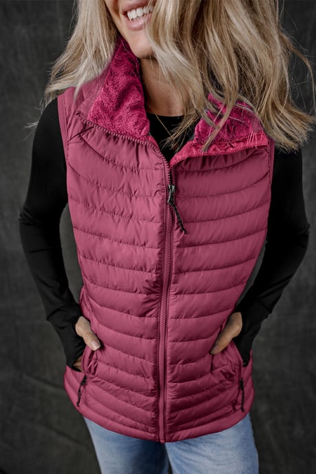 Chaqueta Acolchada con Cuello Alto - Image 6