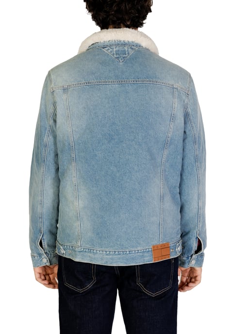 Chaqueta de denim con cuello de sherpa - Image 2