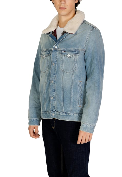 Chaqueta de denim con cuello de sherpa - Image 3