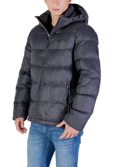 Chaqueta acolchada con capucha y cremallera - Image 3