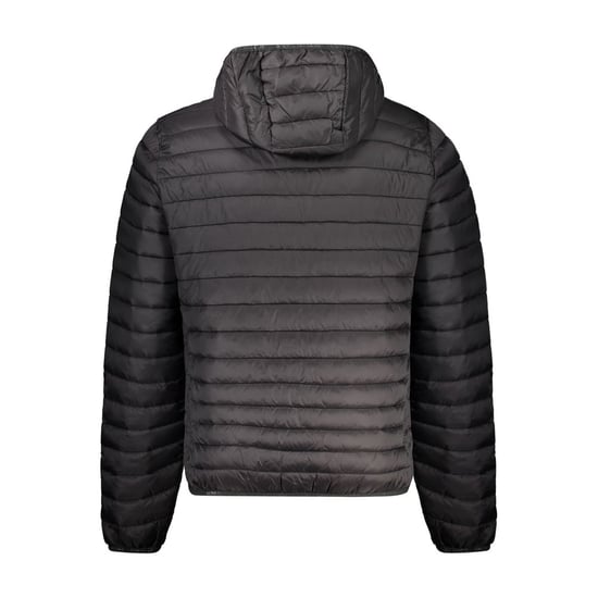 Chaqueta acolchada con capucha Modelo Negro - Image 2