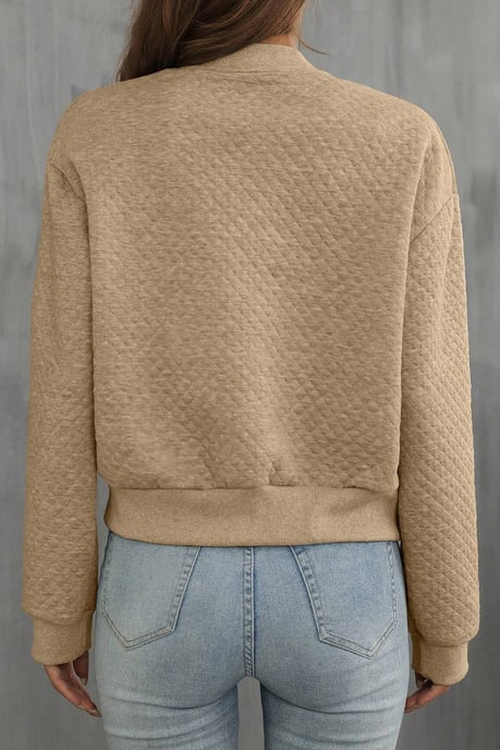Chaqueta acolchada con cremallera - Image 2