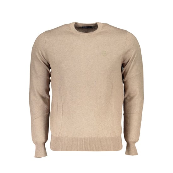 Jersey de Cuello Redondo Beige - Image 1