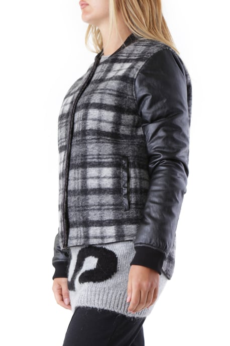 Chaqueta Bomber de Cuadros - Image 3