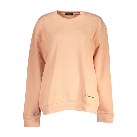Sudadera de punto de melocotón con cuello redondo - Image 1