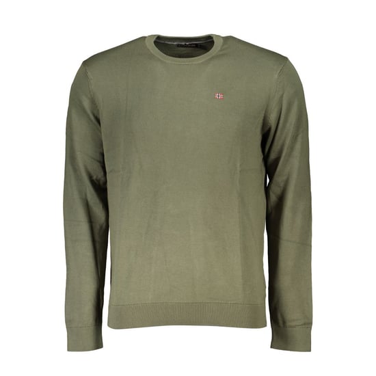 Jersey de Cuello Redondo Verde Oliva - Image 1