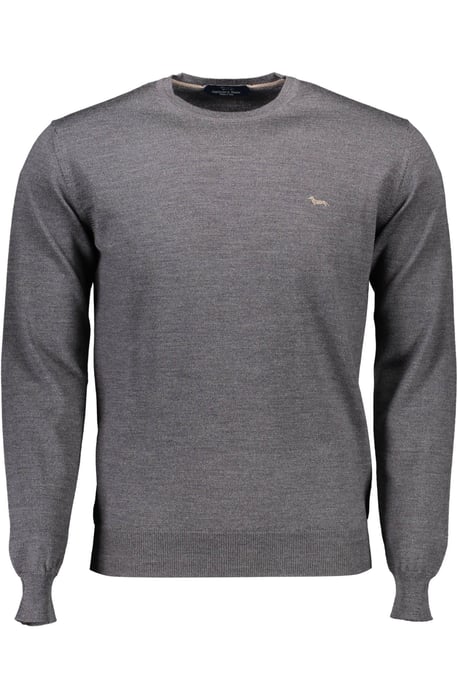 Jersey de Cuello Redondo Gris Melange - Image 1