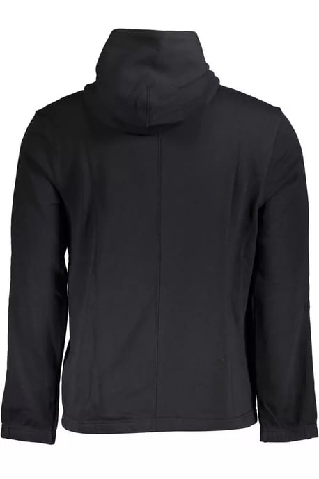 Sudadera negra de corte relajado - Image 2