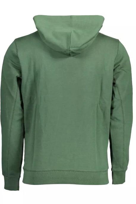 Sudadera con capucha de forro polar verde - Image 2