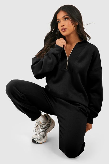 Conjunto de chándal de felpa relajado - Image 1