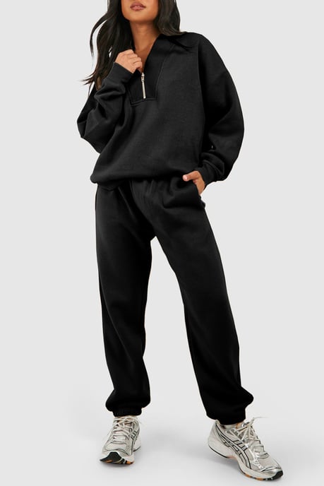 Conjunto de chándal de felpa relajado - Image 3