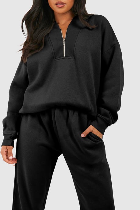 Conjunto de chándal de felpa relajado - Image 5