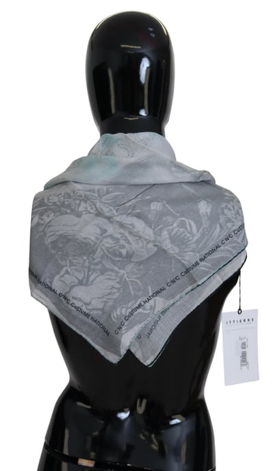 Pañuelo de Seda en Forma de Cuadrado - Image 4
