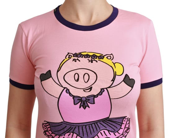 Camiseta de Manga Corta Bailarina de Cerdo - Image 5