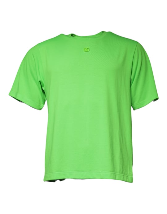 Camiseta de corte amplio Verde Lima - Image 2