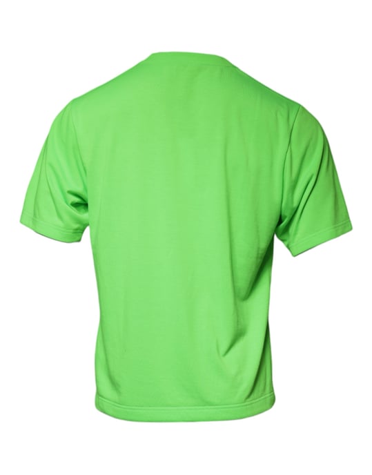 Camiseta de corte amplio Verde Lima - Image 5
