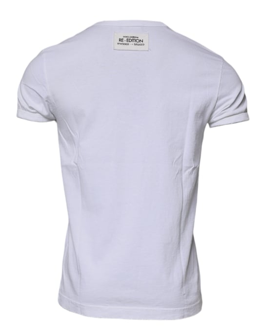 Camiseta de manga corta con detalle de parche en el cuello redondo - Image 5