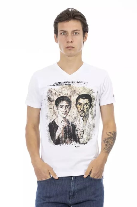 Camiseta con cuello en V Tr22885fbb - Image 1