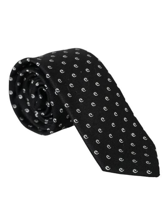 Corbata Negra y Blanca Dolce & Gabbana - Image 1