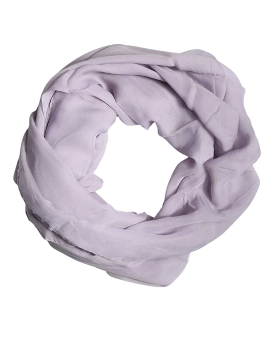 Bufanda de Seda Ligera Lavanda - Image 1