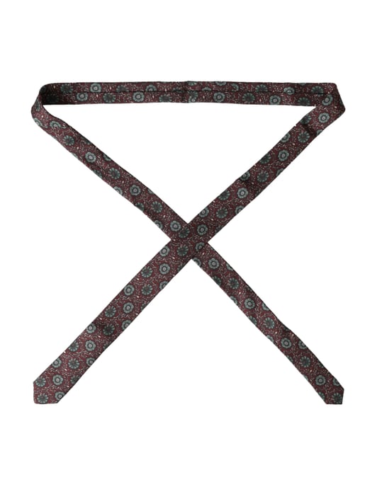 Corbata con patrón floral Kra3317 - Image 3