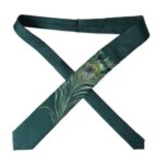 Corbata de seda color teal - Image 3