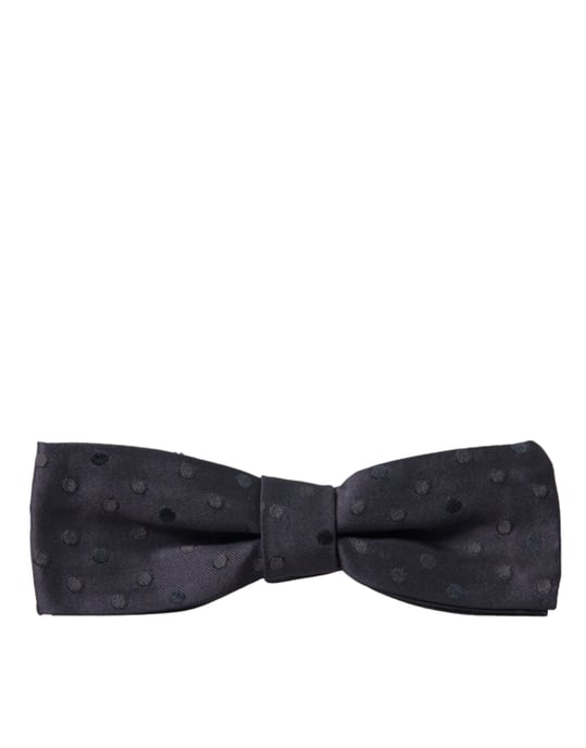 Corbata de moño de lunares con hebilla ajustable - Image 4