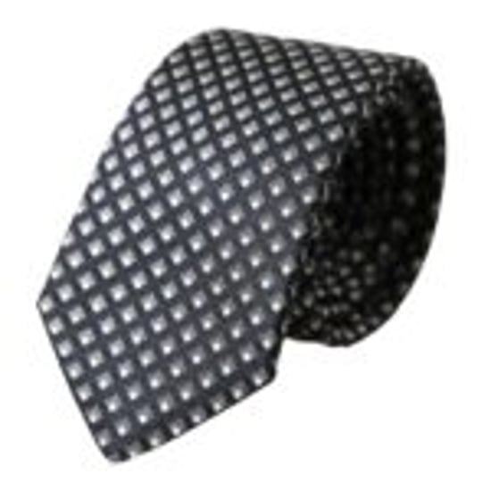 Corbata de seda con patrón geométrico - Image 2