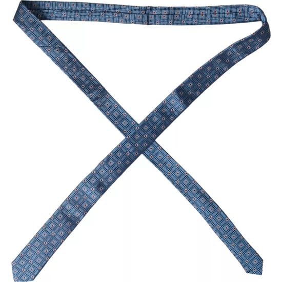 Corbata Geométrica Azul - Image 4