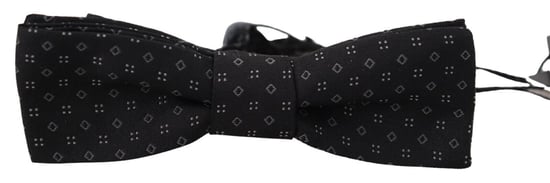 Corbata de moño de estampado geométrico - Image 4