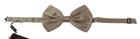 Pajarita de Seda Beige - Image 1