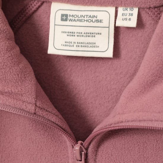 Mountain Warehouse Womens/Ladies Raso Fleece Jacket (Bright Pink) - Image 5