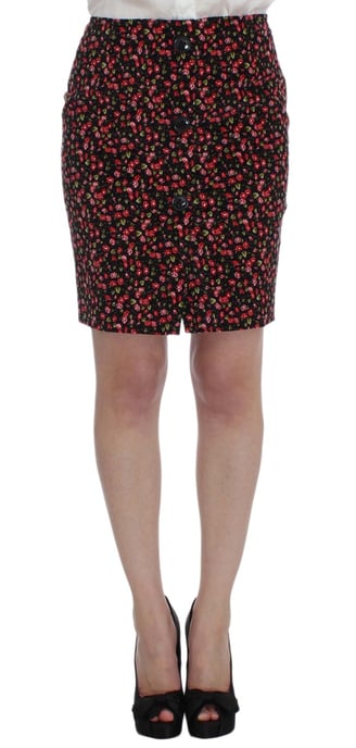 Vestido Mini de Manga Larga con Cuello y Estampado Floral - Image 6