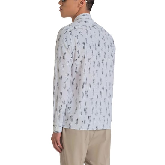 Camisa de vestir de manga larga estampada - Image 3