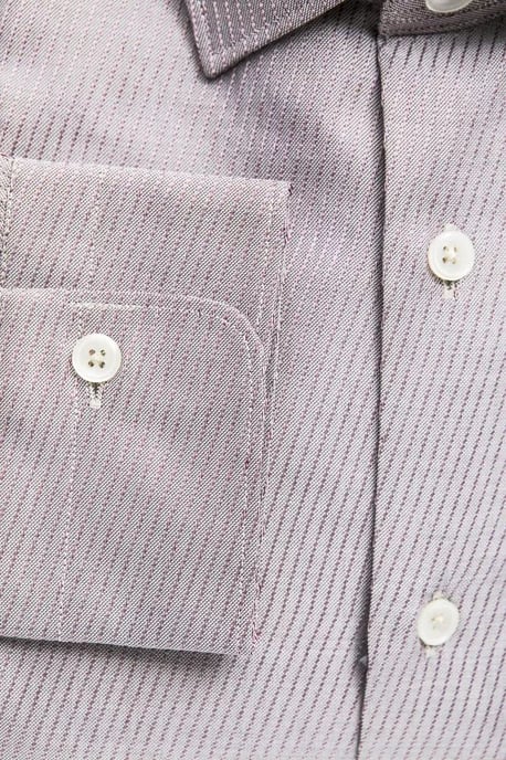 Camisa de vestir de algodón texturizado - Image 4