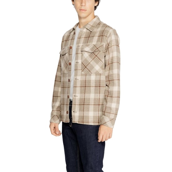 Camisa de Franela Tejida Modelo a Cuadros - Image 3