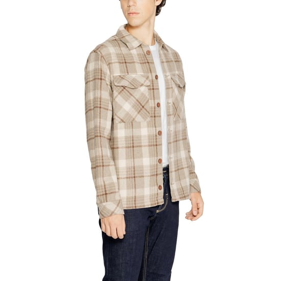 Camisa de Franela Tejida Modelo a Cuadros - Image 4