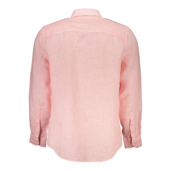 Camisa de Lino a Rayas Rosa - Image 2