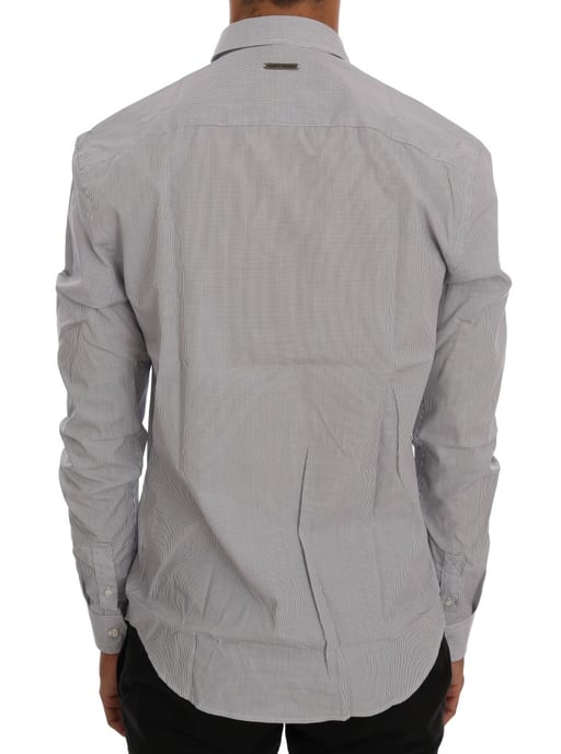 Camisa de vestir de manga larga a rayas - Image 3