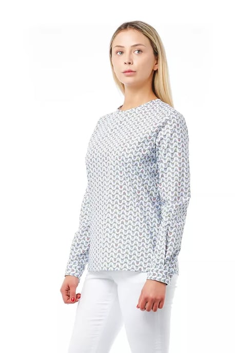 Blusa de Manga Larga de Algodón Impreso - Image 3