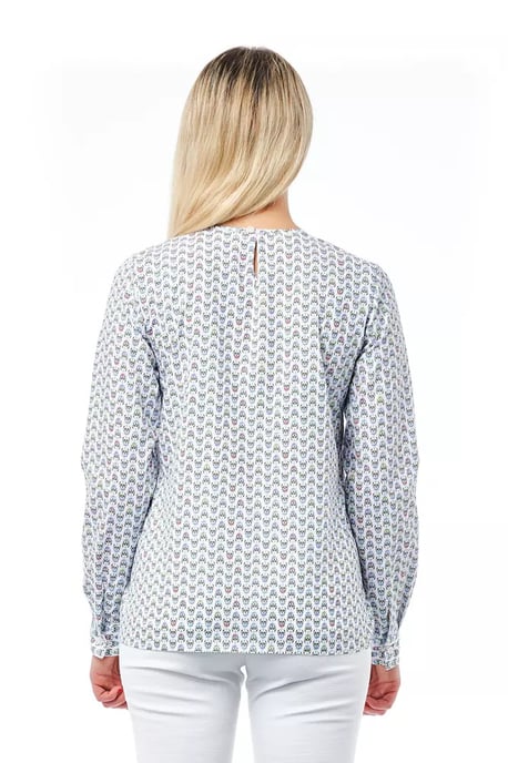 Blusa de Manga Larga de Algodón Impreso - Image 4