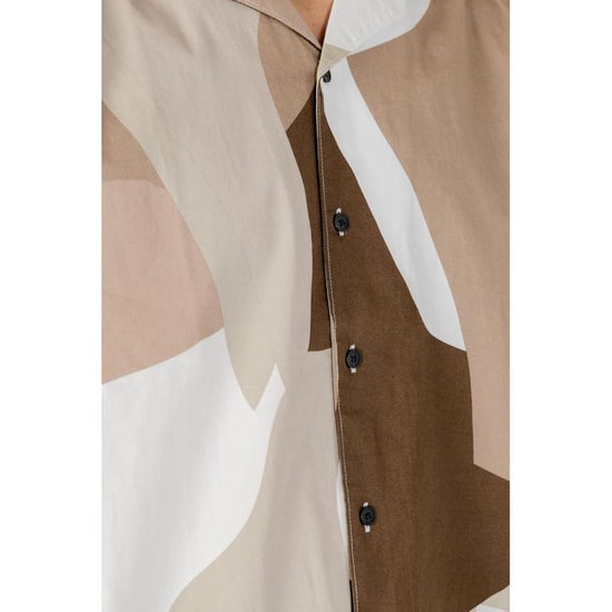 Camisa de Manga Corta con Estampado Abstracto - Image 3