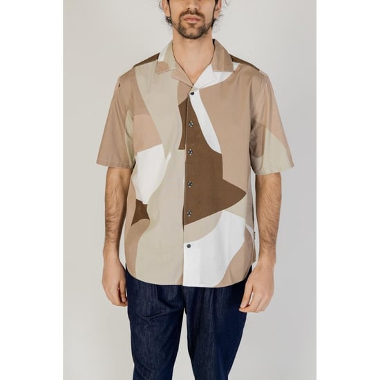 Camisa de Manga Corta con Estampado Abstracto - Image 4
