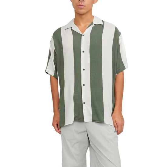 Camisa de manga corta a rayas - Image 1