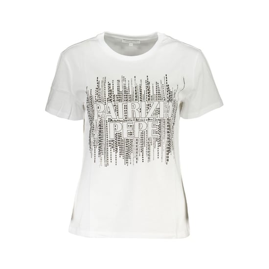 Camiseta de manga corta con logo adornado - Image 1