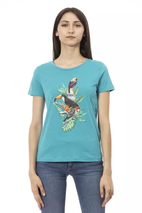 Camiseta con estampado de pájaros Tr23041 - Image 1