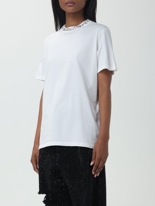 Camiseta de cuello con adornos de cristal - Image 4