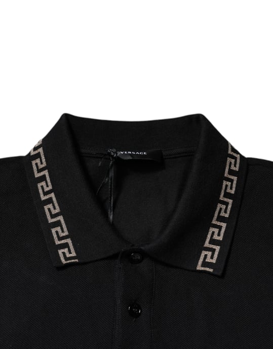 Camisa Polo Greca Negra - Image 6