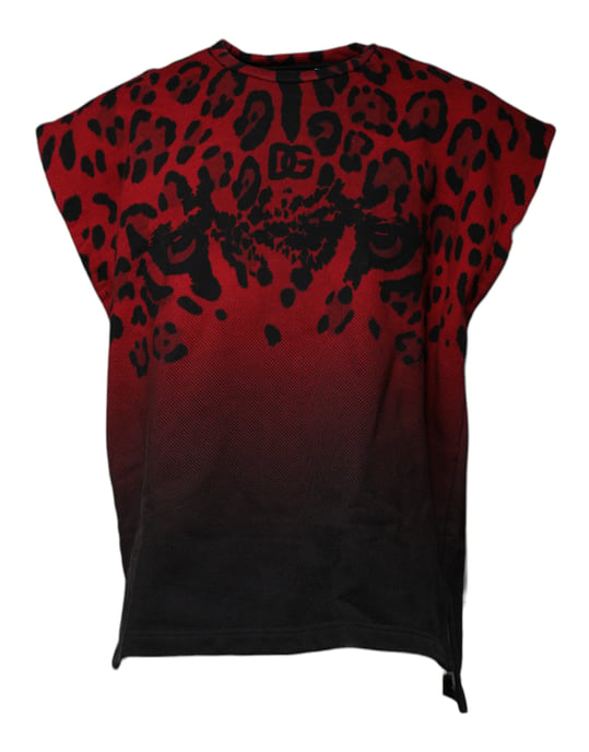 Top de estampado de leopardo Tsh87574 - Image 1